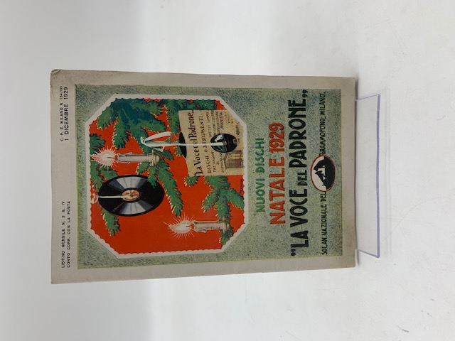 La Voce del Padrone. Nuovi dischi Natale 1929